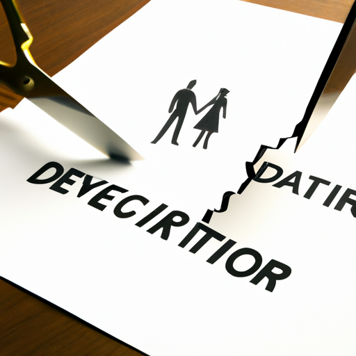 Règlement des finances après un divorce